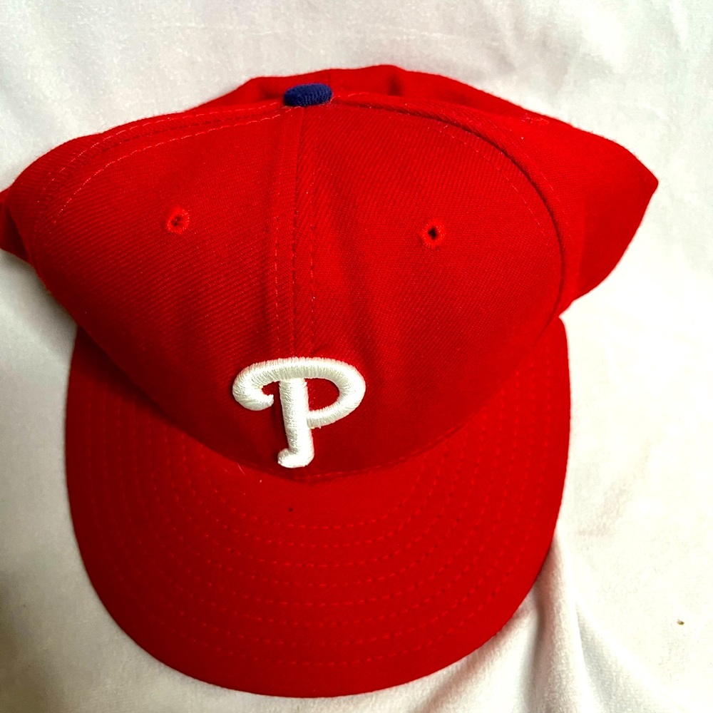 New Era PHILADELPHIA PHILLIES Game Red 59Fifty MLB Official On Field Men's Hat